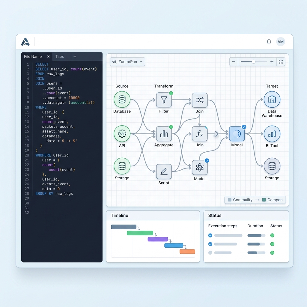 高效开发与编排界面